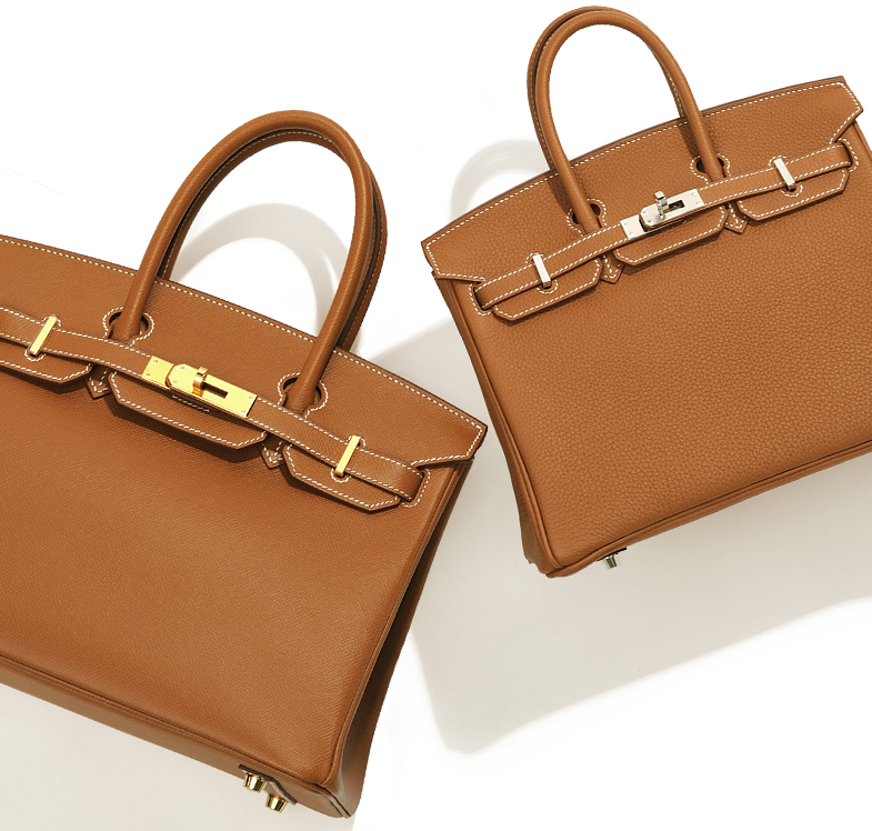 Hermès' typical brown color that gives a rich finish to your outfit