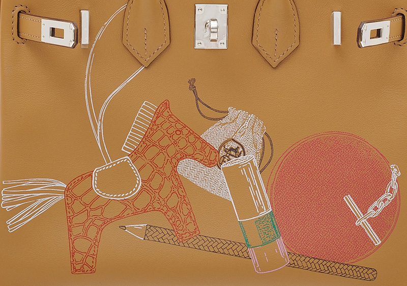 Artist Inkten Customizes an Hermes Birkin Bag - Straatosphere