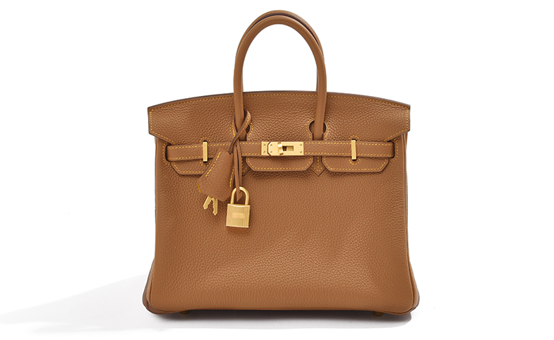 Hermes　Personal Birkin bag 25　Gold/Jaune ambre　Togo leather　Matt gold hardware