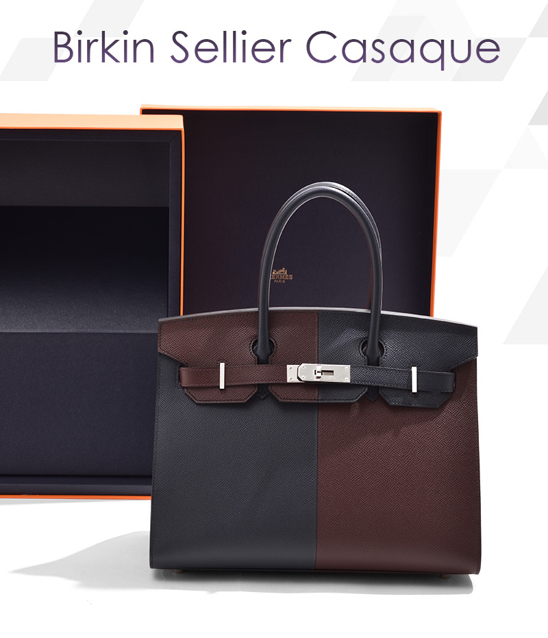 Hermes Birkin Sellier Casaque bag 30