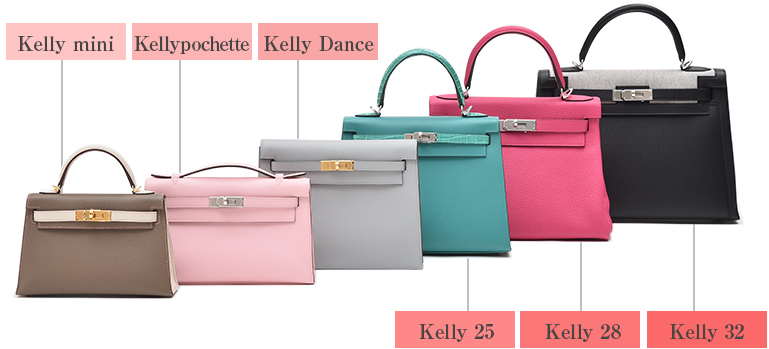 hermes kelly sizes