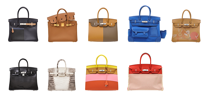 Birkin Rainbow, a premium model which paints multicolored array