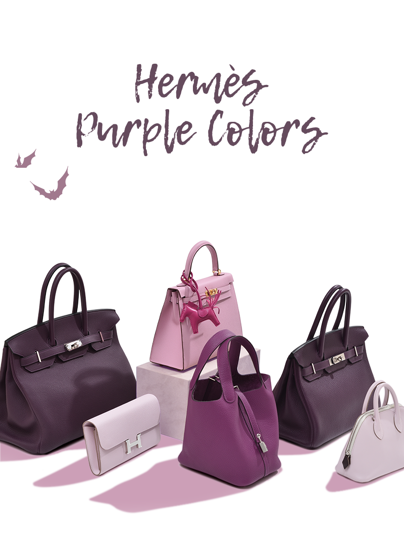 Purple hermes deals