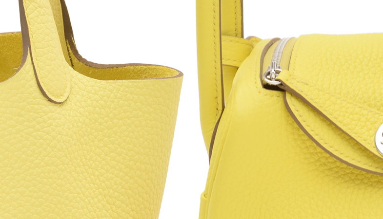 Hermes 2022AW newcolor, Limoncello compared
