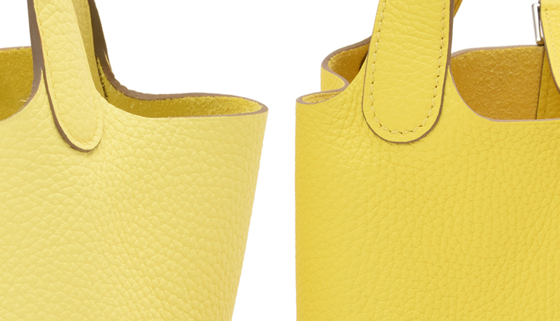 Hermes 2022AW newcolor, Limoncello compared