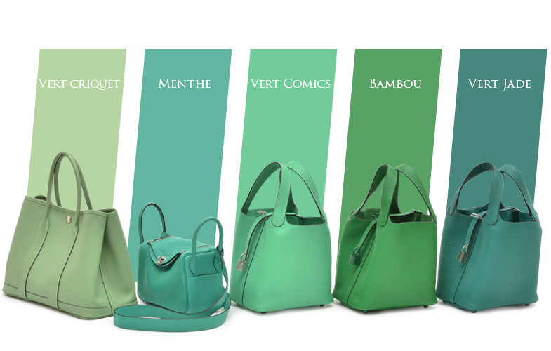 Hermès Spring/Summer 2023 new color, Vert comics