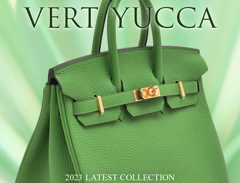 Replica Hermes Kelly Pochette Bag In Vert Amande Epsom Leather