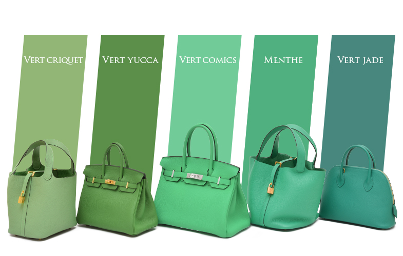 Hermès Fall/Winter 2023 new color, Vert Yucca