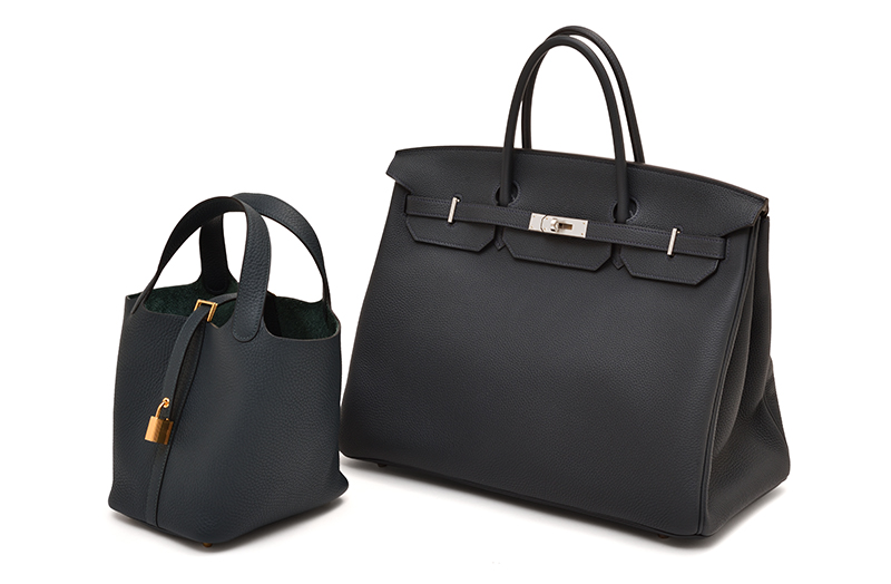 The variation of green colors is inspiring Hermes Green Collection L ecrin Boutique Singapore
