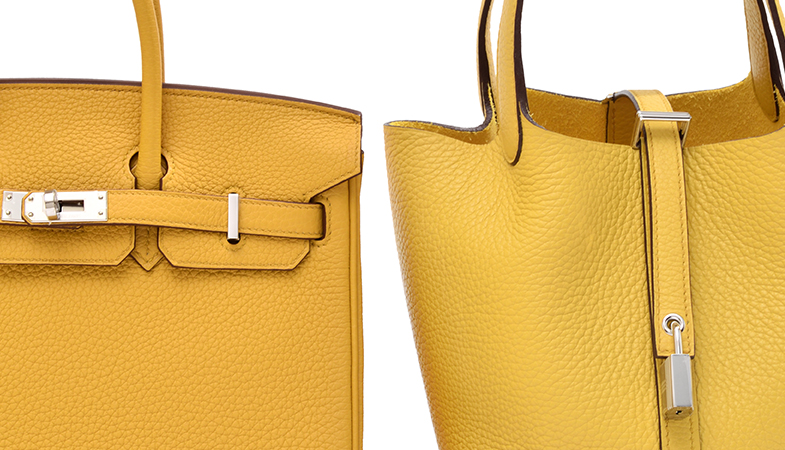 Hermès Fall/Winter 2023 new color, Sun　Color Comparison