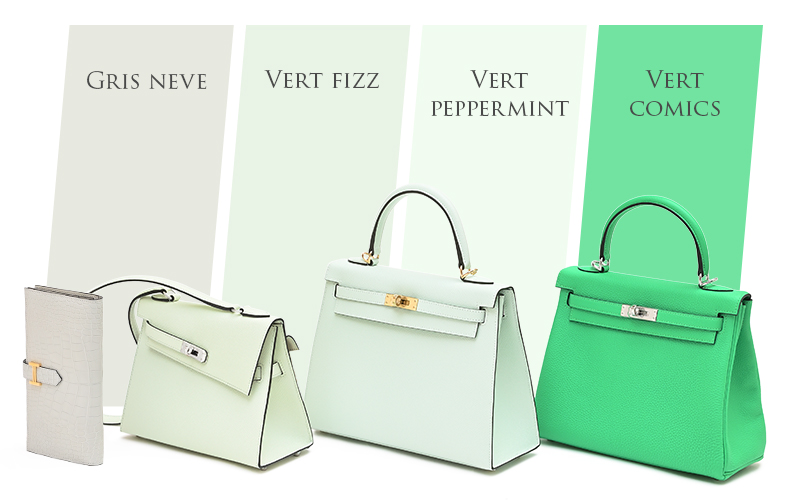 Hermès Autumn/Winter 2024 collection “Vert peppermint” 