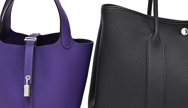 Hermès 2026 SS collection Purple　Color Comparison