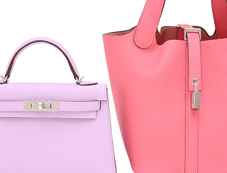 Hermès 2026 SS collection Guimauve　Color Comparison