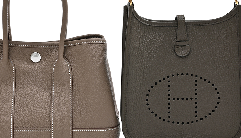 Hermès color comparison with Vert loden
