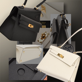 Hermes　Birkin bag 25　Etoupe grey　Togo leather　Gold hardware