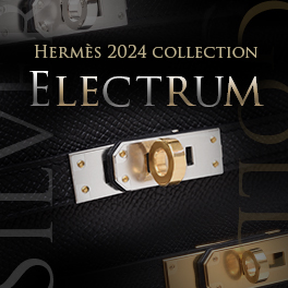 Hermès Autumn/Winter 2024 collection's newest model, “Electrum”, has a high-end looks.