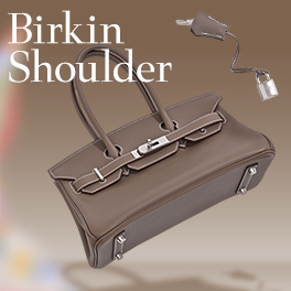 The Birkin Shoulder is reborn with a bold, compact design！
